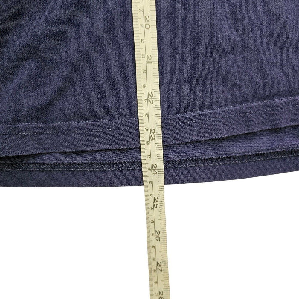 Express Mens T-Shirt Navy Blue North Shore Graphic Pocket Tee XS Cotton - Picture 8 of 8